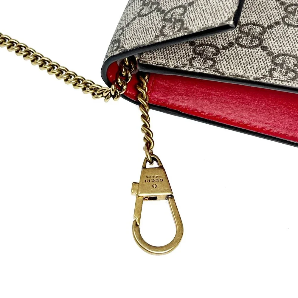 Gucci 481291 GG Supreme Mini Bag With Cherries - Picture 8 of 10